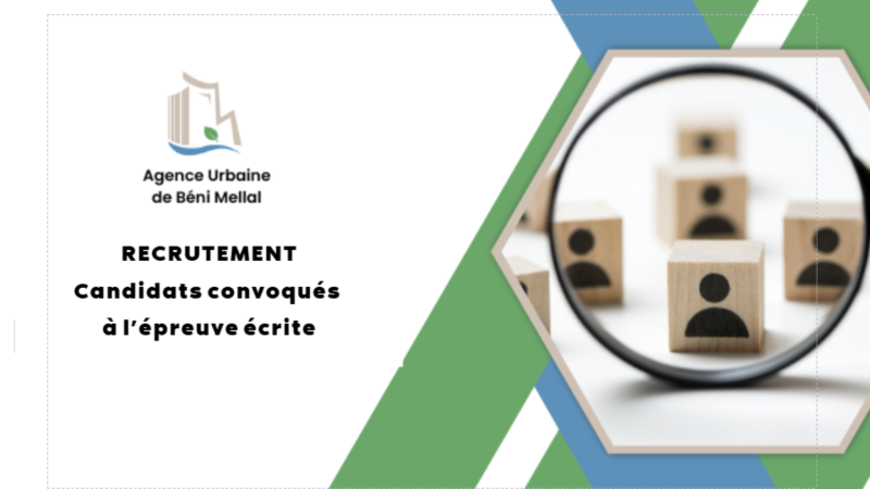 Recrutement: Candidats convoqués à l'épreuve écrite